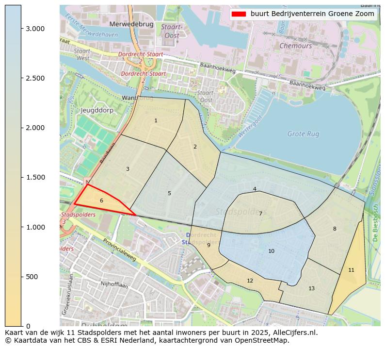 Afbeelding van de buurt Bedrijventerrein Groene Zoom op de kaart.