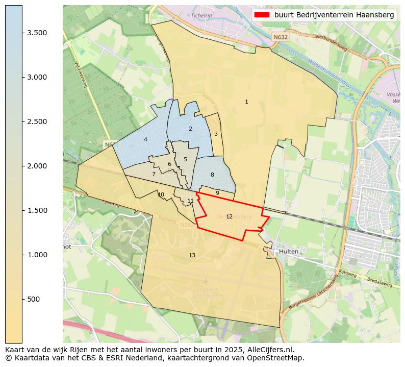 Afbeelding van de buurt Bedrijventerrein Haansberg op de kaart.