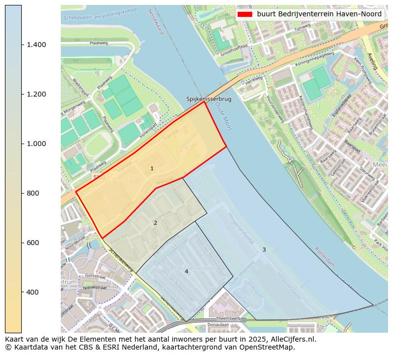 Afbeelding van de buurt Bedrijventerrein Haven-Noord op de kaart.