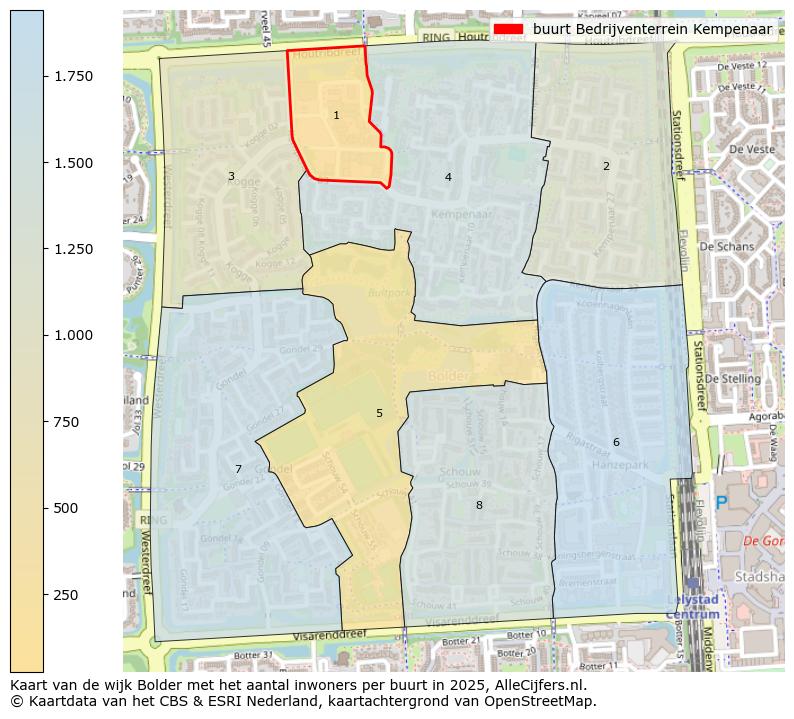 Afbeelding van de buurt Bedrijventerrein Kempenaar op de kaart.
