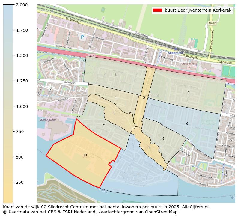 Afbeelding van de buurt Bedrijventerrein Kerkerak op de kaart.
