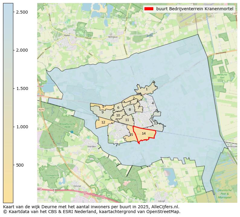 Afbeelding van de buurt Bedrijventerrein Kranenmortel op de kaart.
