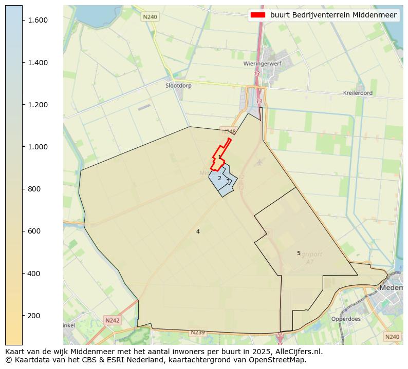 Afbeelding van de buurt Bedrijventerrein Middenmeer op de kaart.