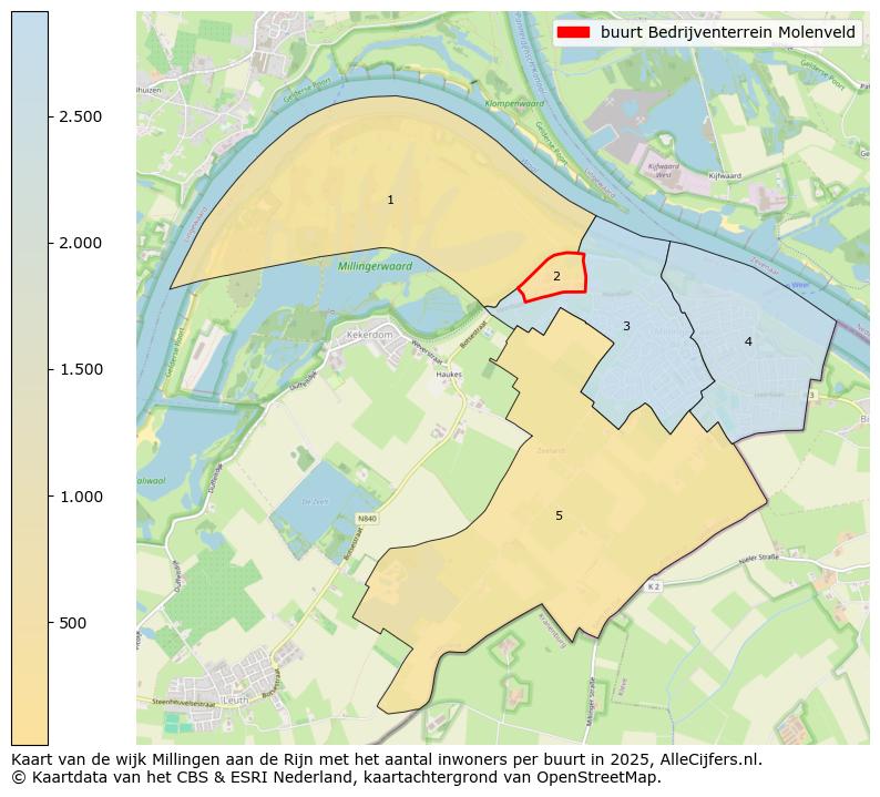 Afbeelding van de buurt Bedrijventerrein Molenveld op de kaart.