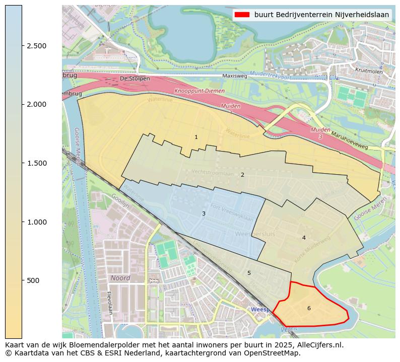 Afbeelding van de buurt Bedrijventerrein Nijverheidslaan op de kaart.