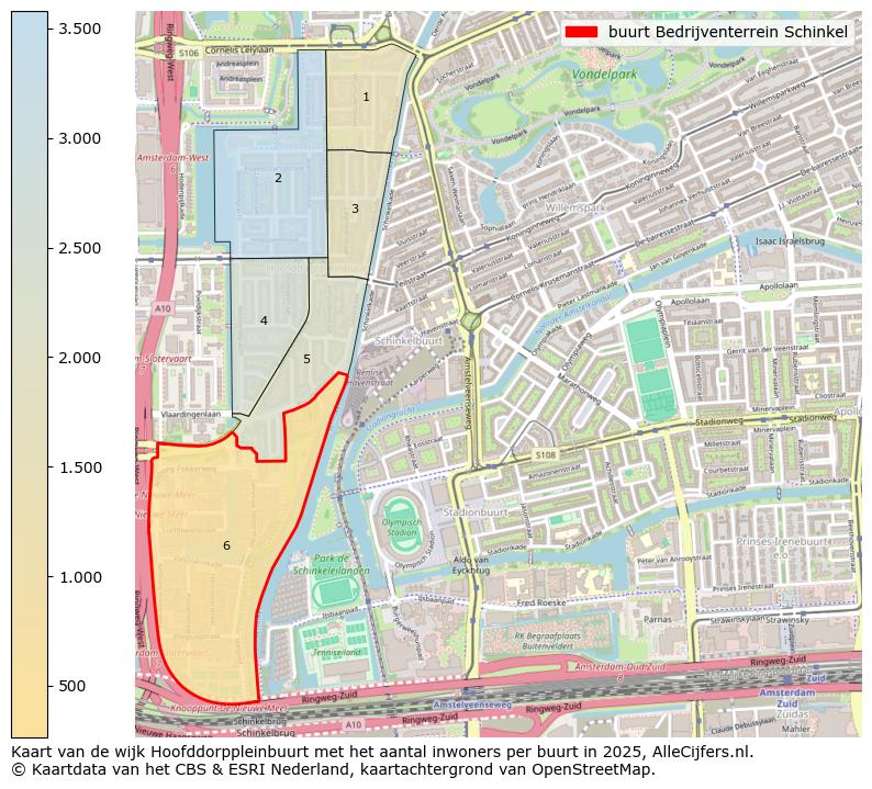 Afbeelding van de buurt Bedrijventerrein Schinkel op de kaart.