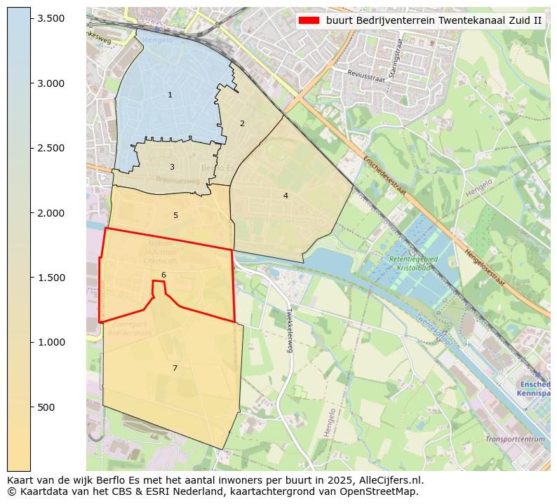 Afbeelding van de buurt Bedrijventerrein Twentekanaal Zuid II op de kaart.