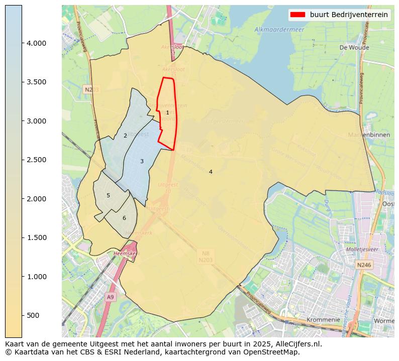 Afbeelding van de buurt Bedrijventerrein op de kaart.
