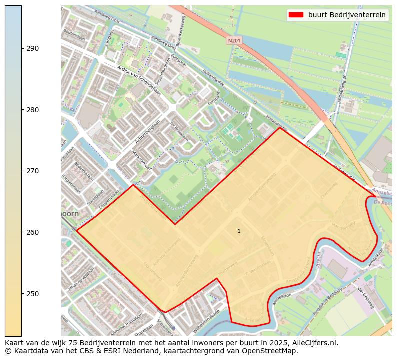 Afbeelding van de buurt Bedrijventerrein op de kaart.