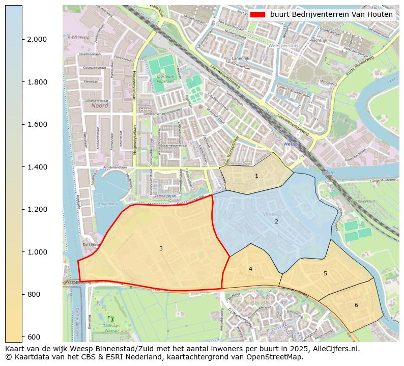 Afbeelding van de buurt Bedrijventerrein Van Houten op de kaart.
