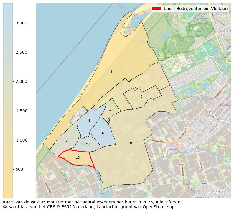 Afbeelding van de buurt Bedrijventerrein Vlotlaan op de kaart.