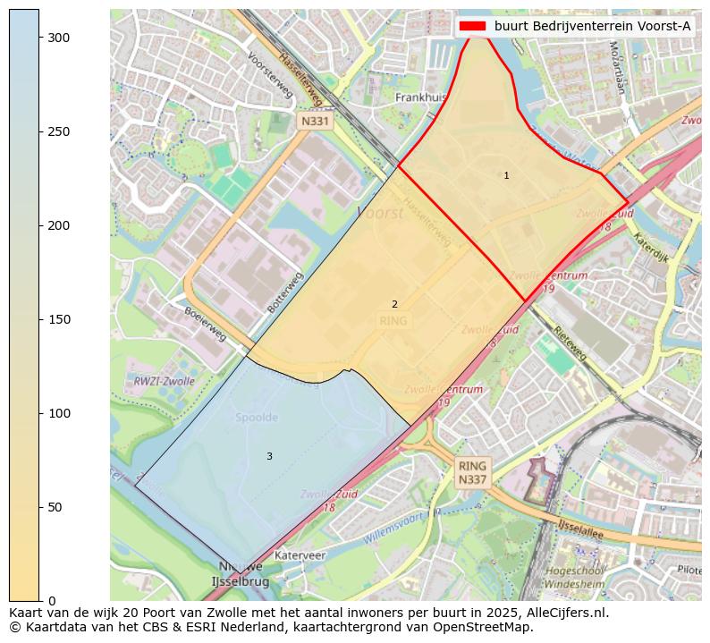 Afbeelding van de buurt Bedrijventerrein Voorst-A op de kaart.