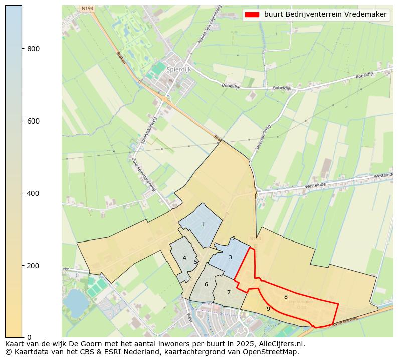 Afbeelding van de buurt Bedrijventerrein Vredemaker op de kaart.