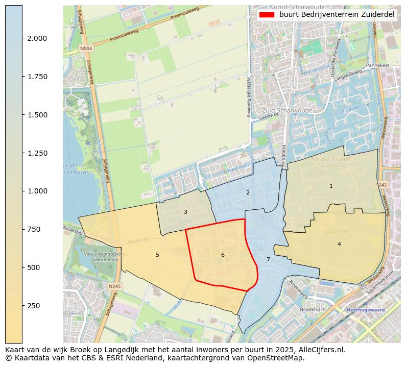 Afbeelding van de buurt Bedrijventerrein Zuiderdel op de kaart.