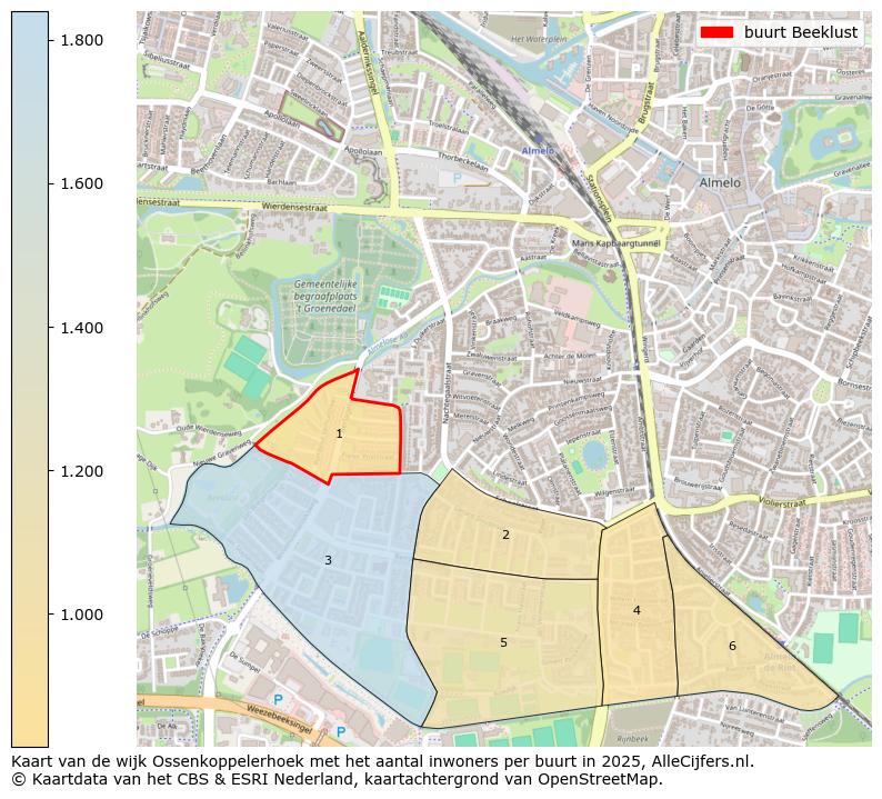 Afbeelding van de buurt Beeklust op de kaart.