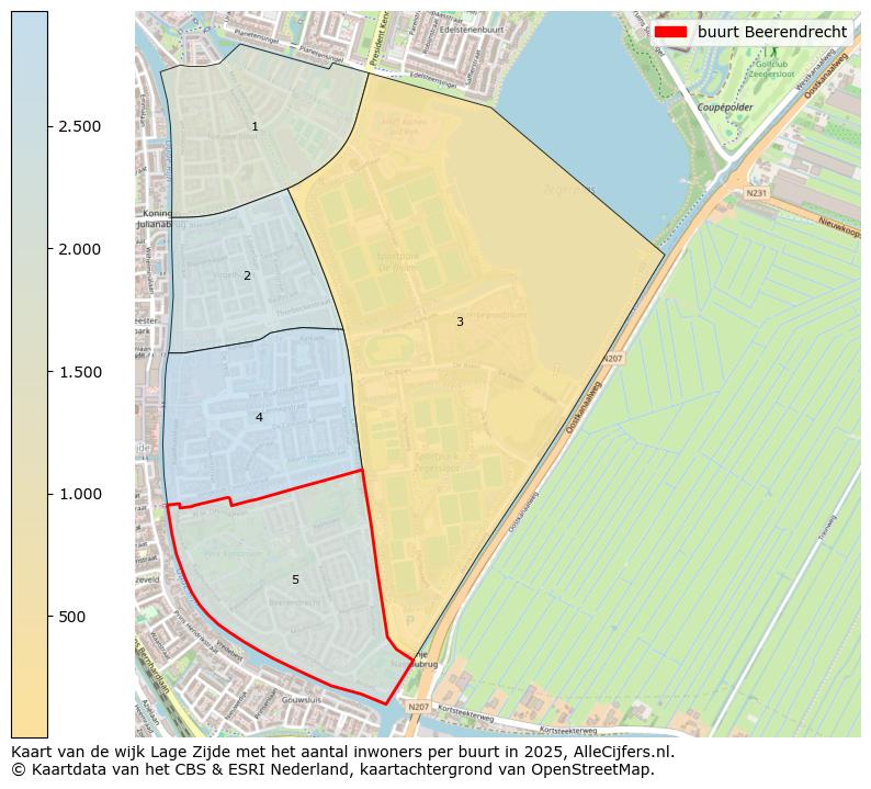 Afbeelding van de buurt Beerendrecht op de kaart.