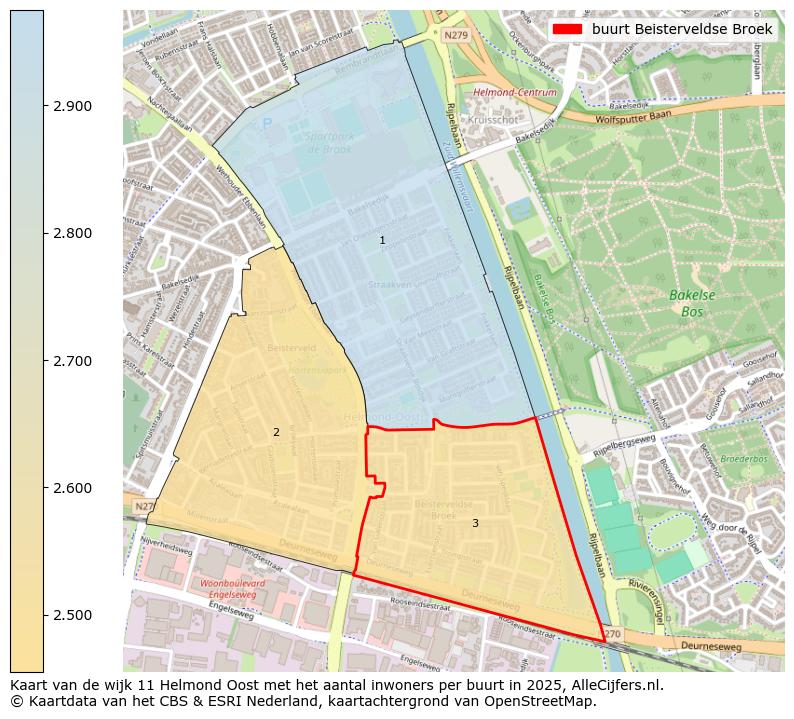 Afbeelding van de buurt Beisterveldse Broek op de kaart.