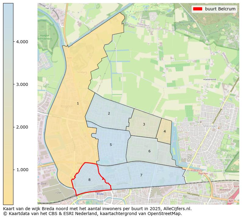 Afbeelding van de buurt Belcrum op de kaart.