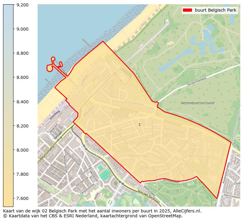 Afbeelding van de buurt Belgisch Park op de kaart.