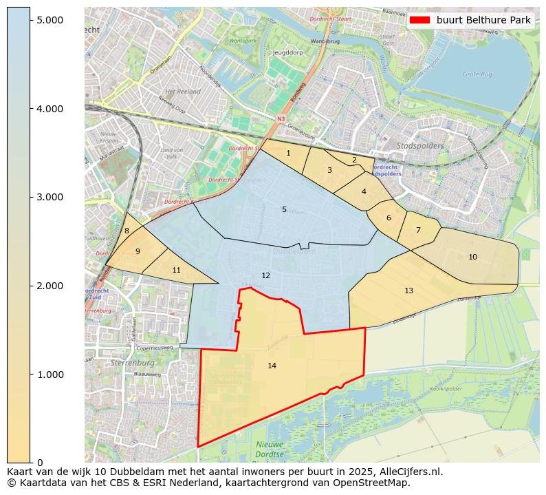 Afbeelding van de buurt Belthure Park op de kaart.