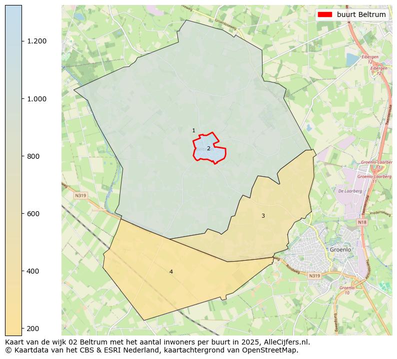 Afbeelding van de buurt Beltrum op de kaart.