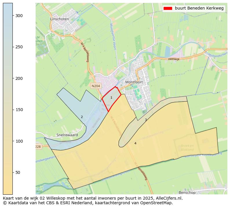 Afbeelding van de buurt Beneden Kerkweg op de kaart.
