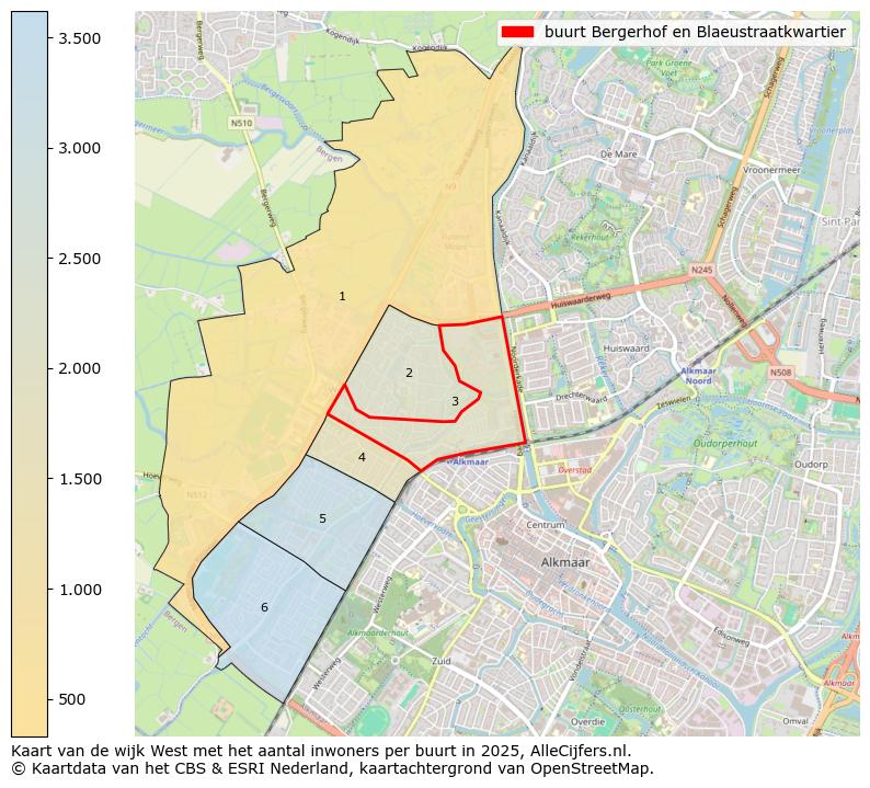 Afbeelding van de buurt Bergerhof en Blaeustraatkwartier op de kaart.