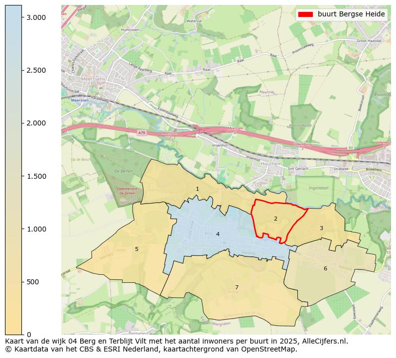 Afbeelding van de buurt Bergse Heide op de kaart.