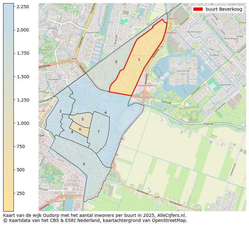 Afbeelding van de buurt Beverkoog op de kaart.