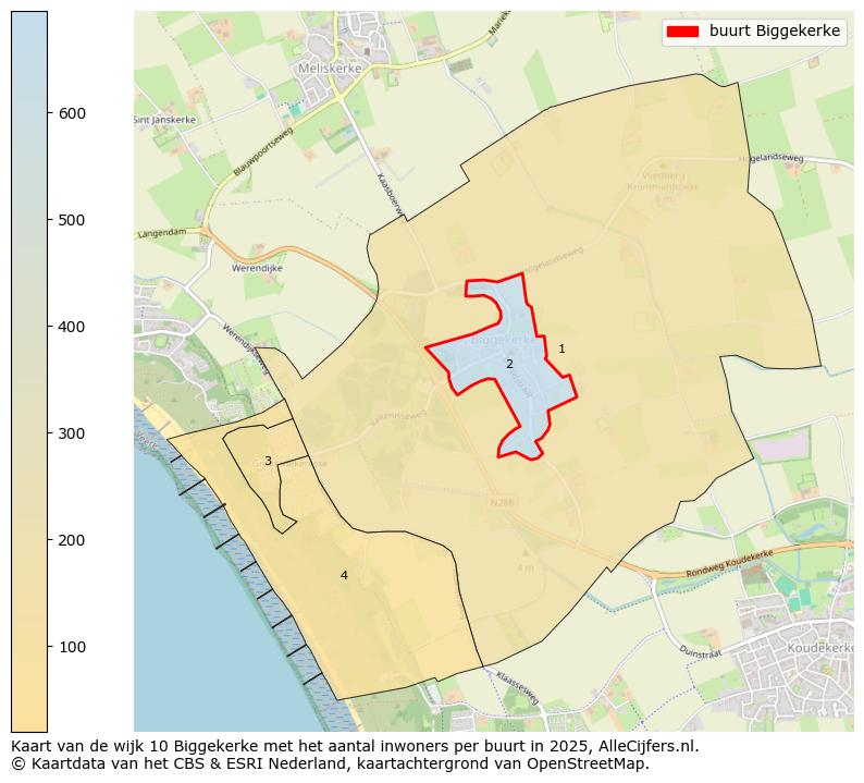 Afbeelding van de buurt Biggekerke op de kaart.