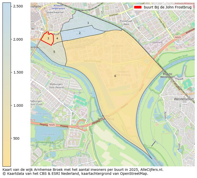 Afbeelding van de buurt Bij de John Frostbrug op de kaart.