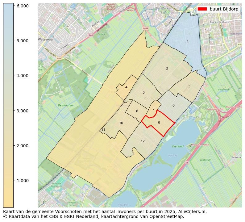 Afbeelding van de buurt Bijdorp op de kaart.