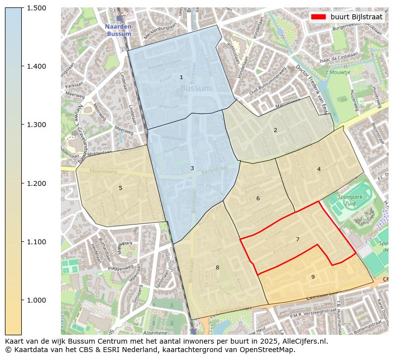 Afbeelding van de buurt Bijlstraat op de kaart.