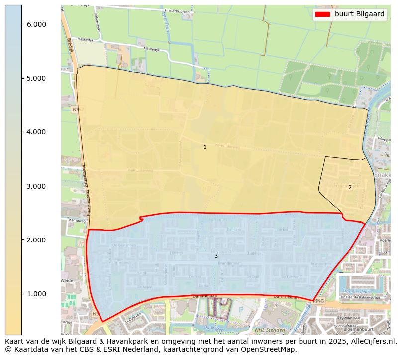 Afbeelding van de buurt Bilgaard op de kaart.