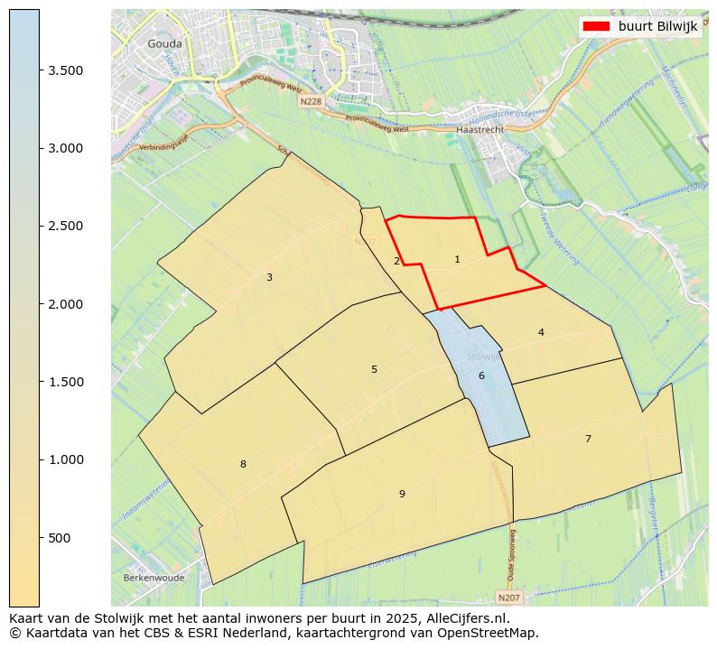 Afbeelding van de buurt Bilwijk op de kaart.