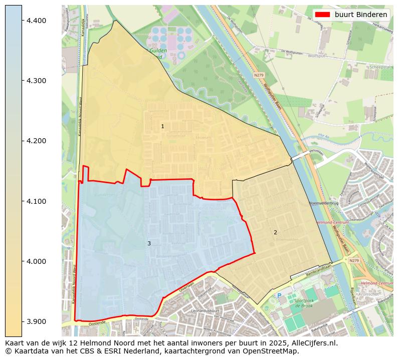 Afbeelding van de buurt Binderen op de kaart.
