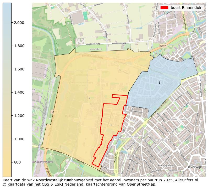Afbeelding van de buurt Binnenduin op de kaart.