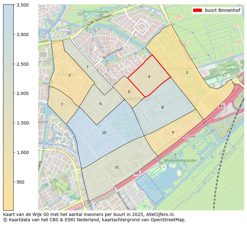 Afbeelding van de buurt Binnenhof op de kaart.