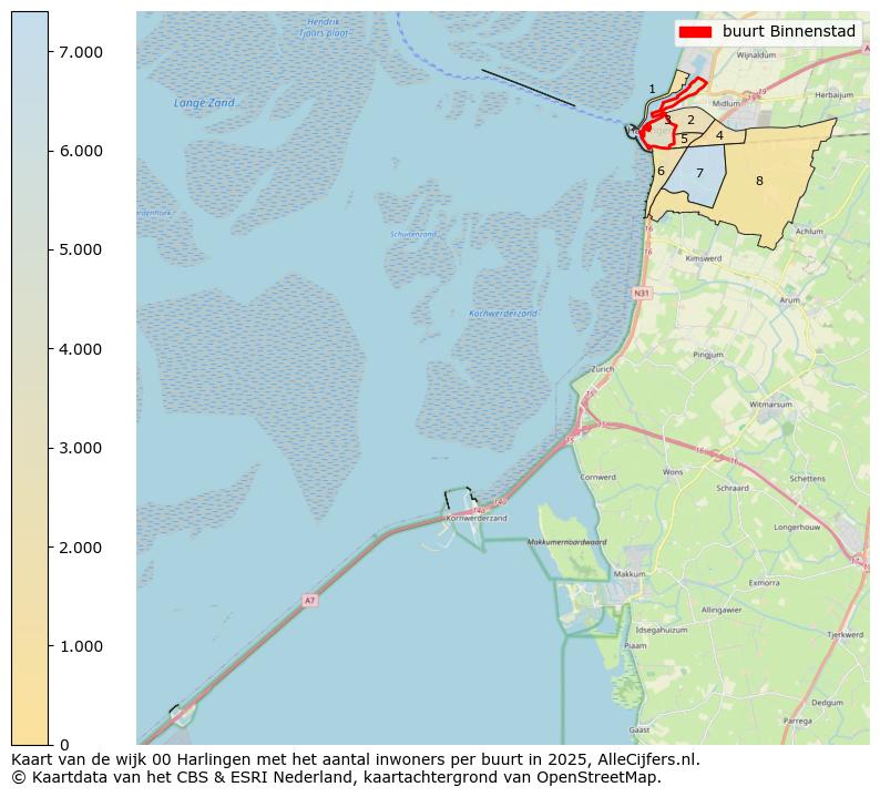 Afbeelding van de buurt Binnenstad op de kaart.