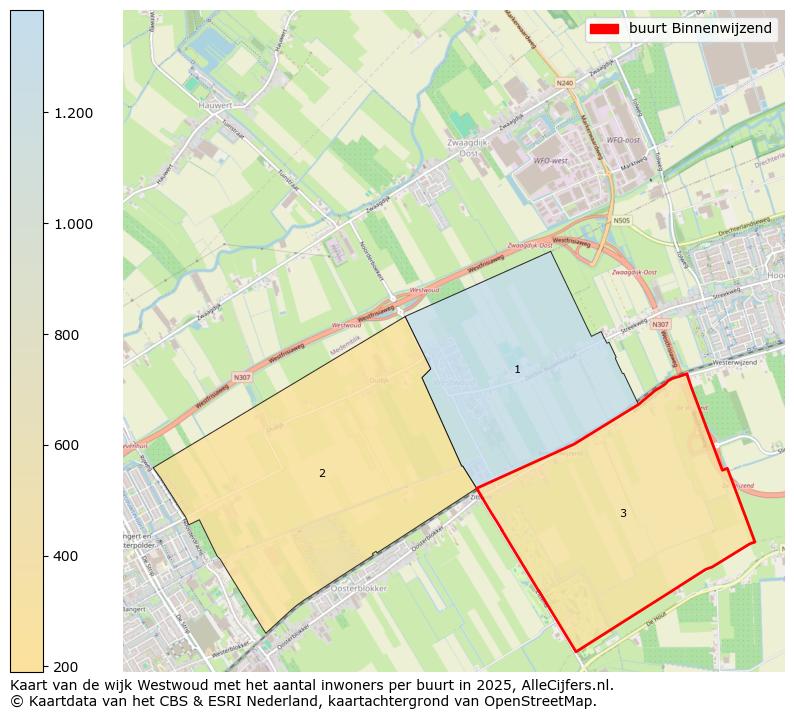 Afbeelding van de buurt Binnenwijzend op de kaart.