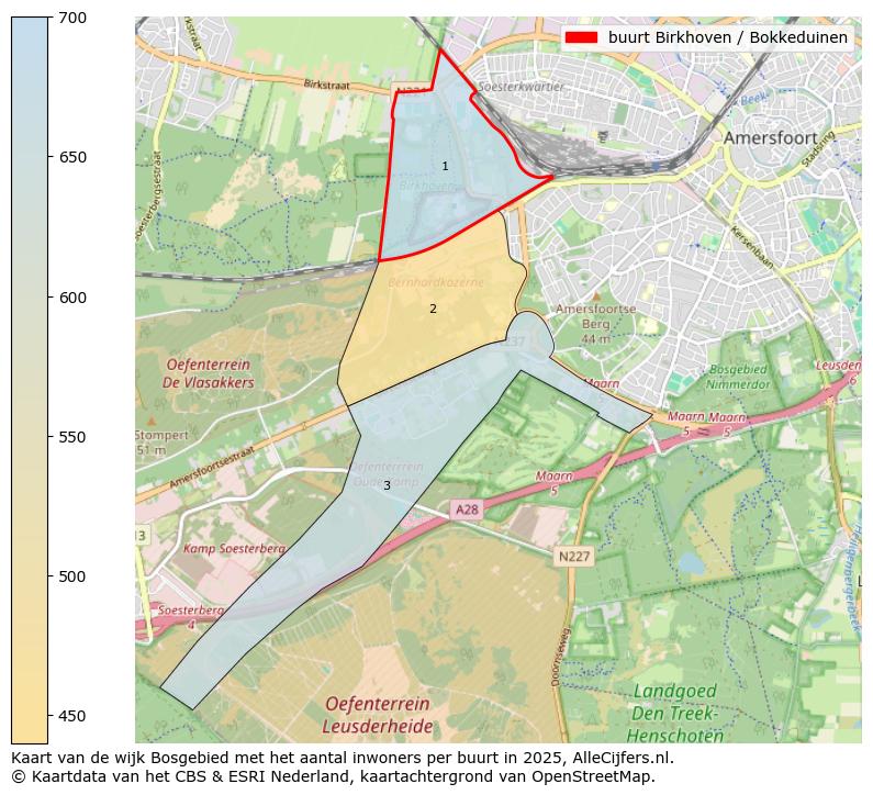 Afbeelding van de buurt Birkhoven / Bokkeduinen op de kaart.