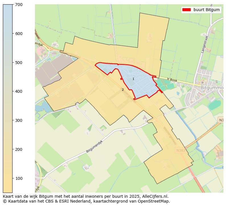 Afbeelding van de buurt Bitgum op de kaart.