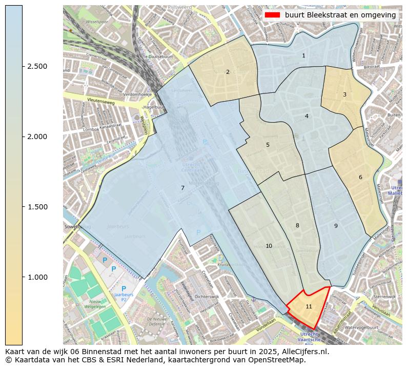 Afbeelding van de buurt Bleekstraat en omgeving op de kaart.