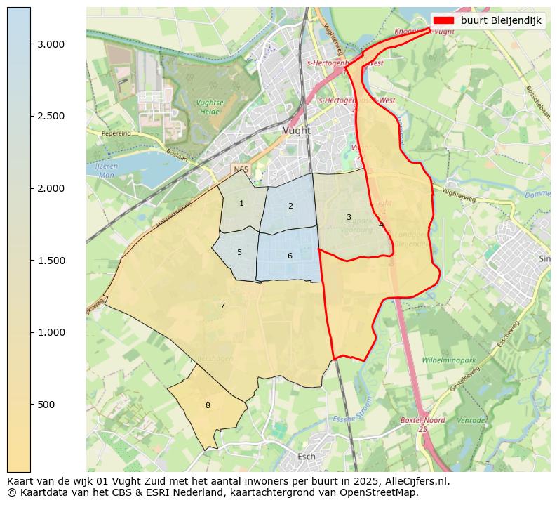 Afbeelding van de buurt Bleijendijk op de kaart.