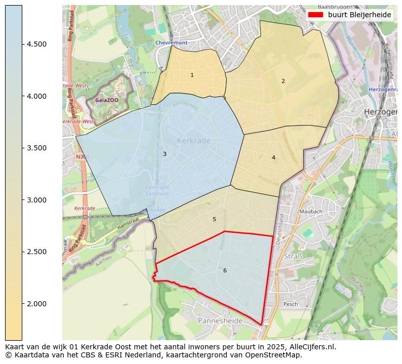 Afbeelding van de buurt Bleijerheide op de kaart.