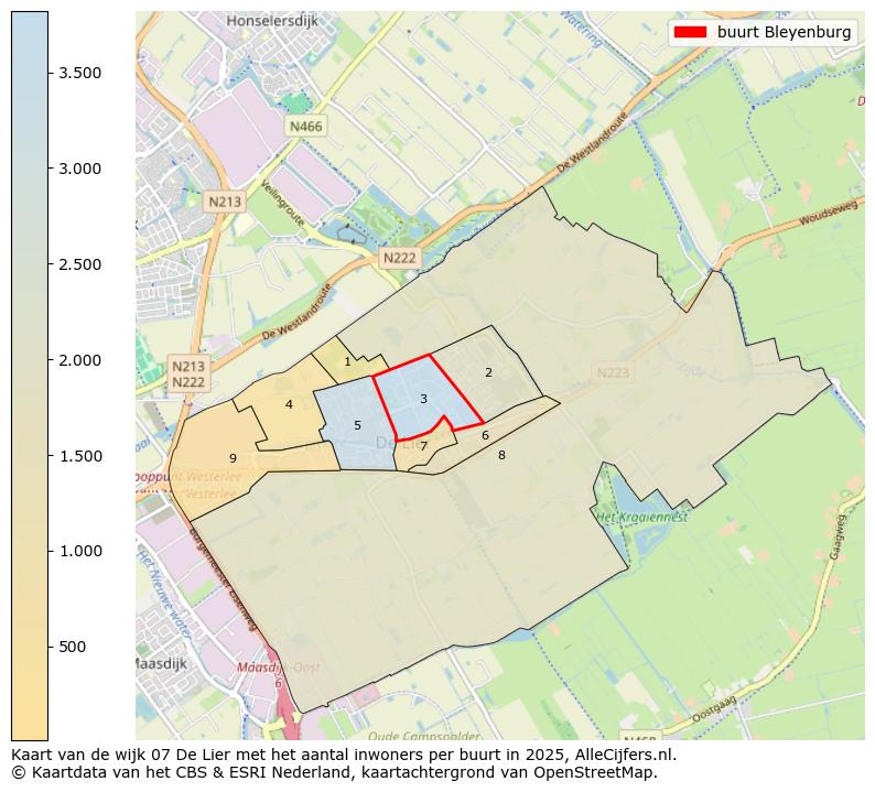 Afbeelding van de buurt Bleyenburg op de kaart.