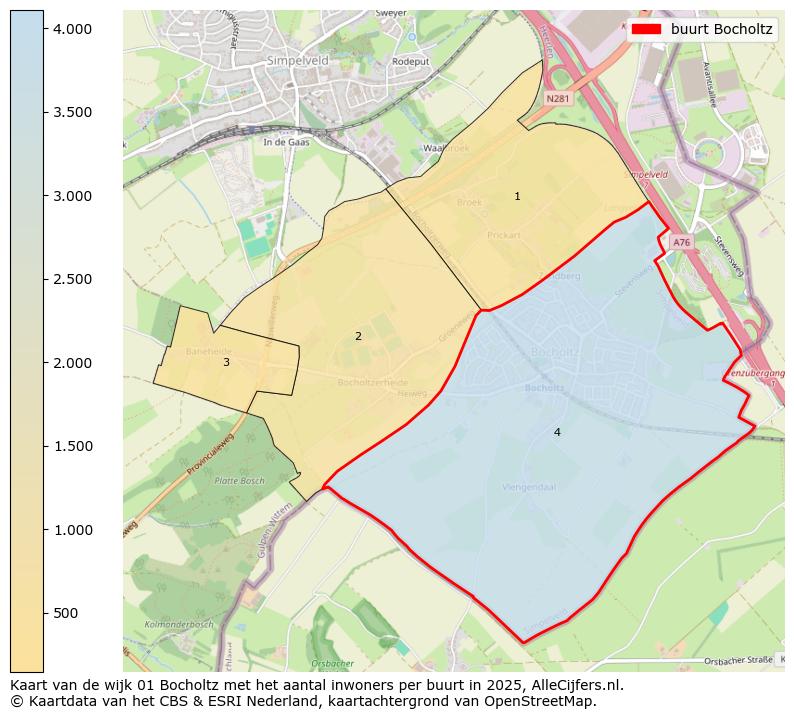 Afbeelding van de buurt Bocholtz op de kaart.