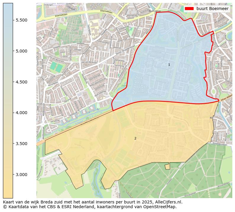 Afbeelding van de buurt Boeimeer op de kaart.