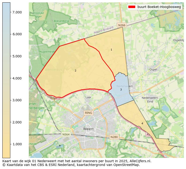 Afbeelding van de buurt Boeket-Hoogbosweg op de kaart.