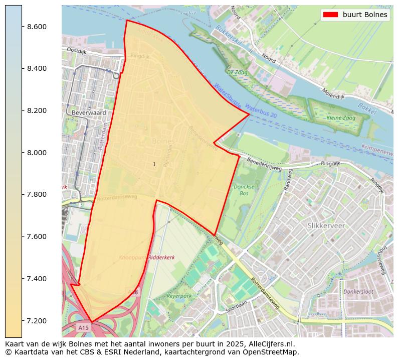 Afbeelding van de buurt Bolnes op de kaart.